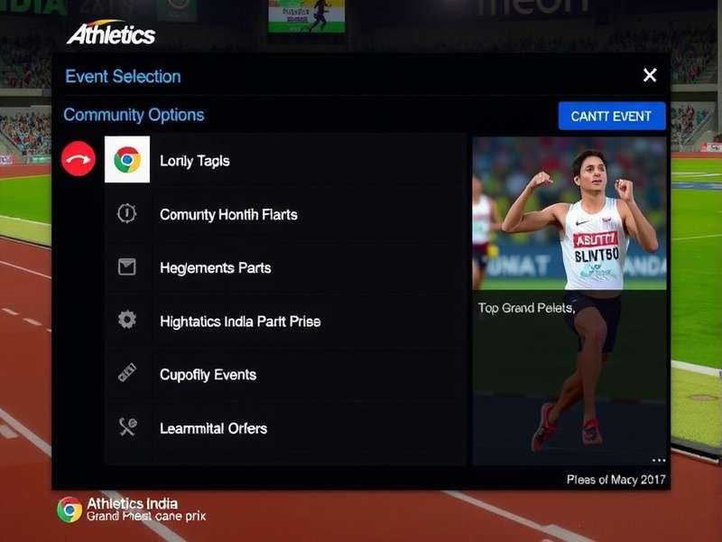 Athletics India Grand Prix Community Events